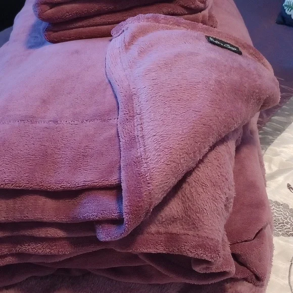 PURPLE SOFT & COZY KING SHEET SET 5PC. - Picture 1 of 4